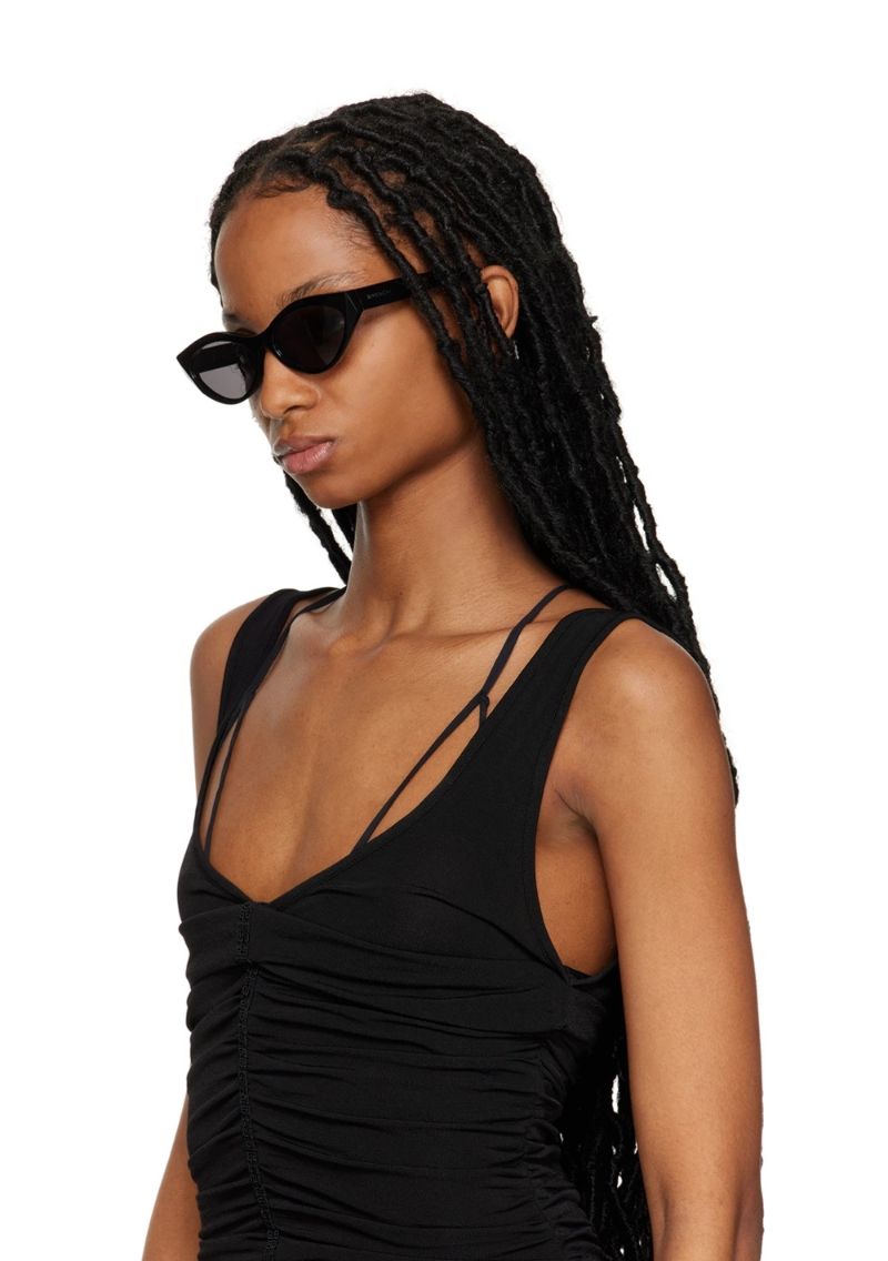Givenchy Black GV Day Sunglasses SSENSE