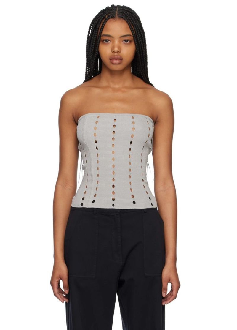 Gray Bucca Camisole by Gimaguas on Sale