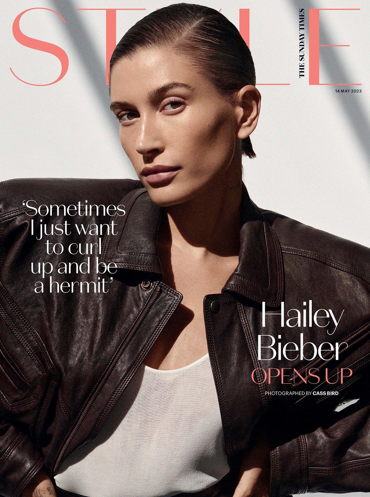 Hailey Bieber Covers The Sunday Times Style Magazine UK May 2023