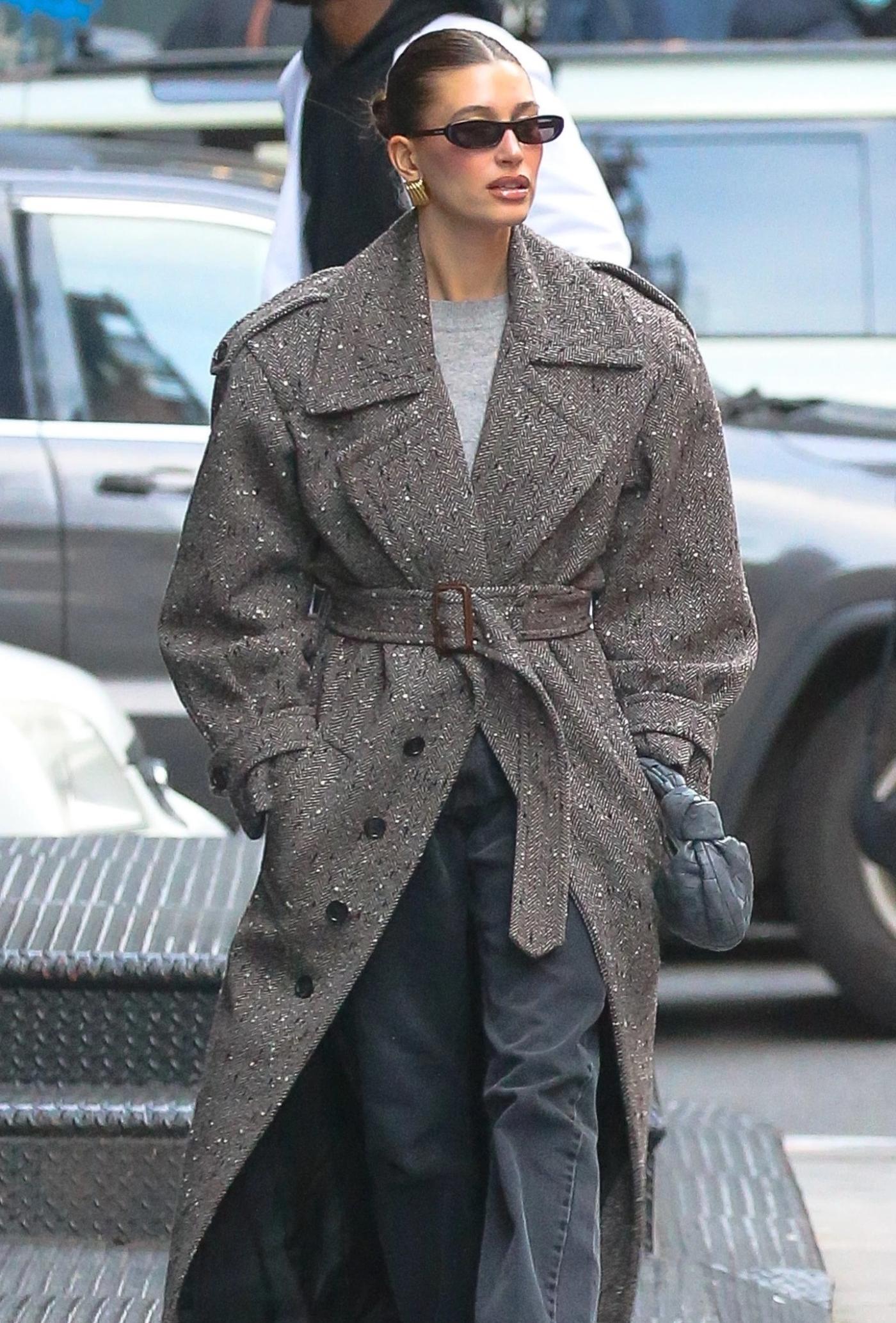 Hailey Bieber Wore a Utility-Style Jacket in LA