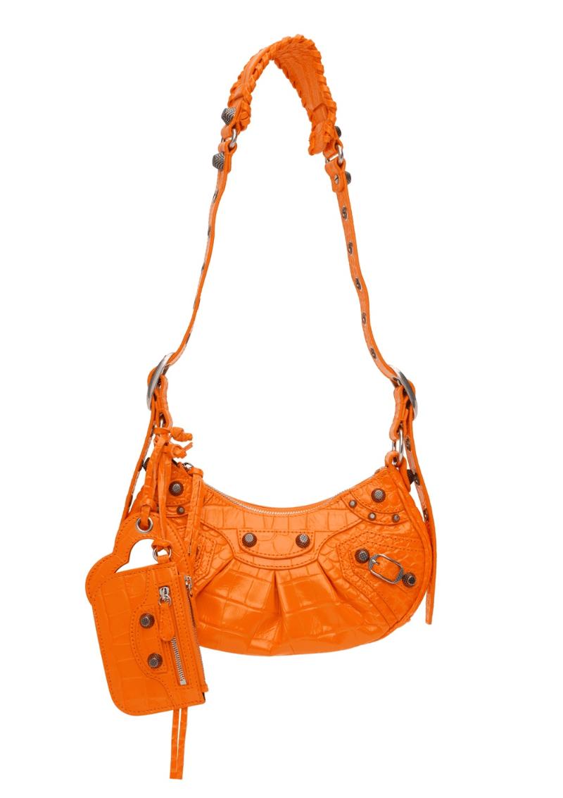 Orange XS 'Le Cagole Bag by Balenciaga on Sale