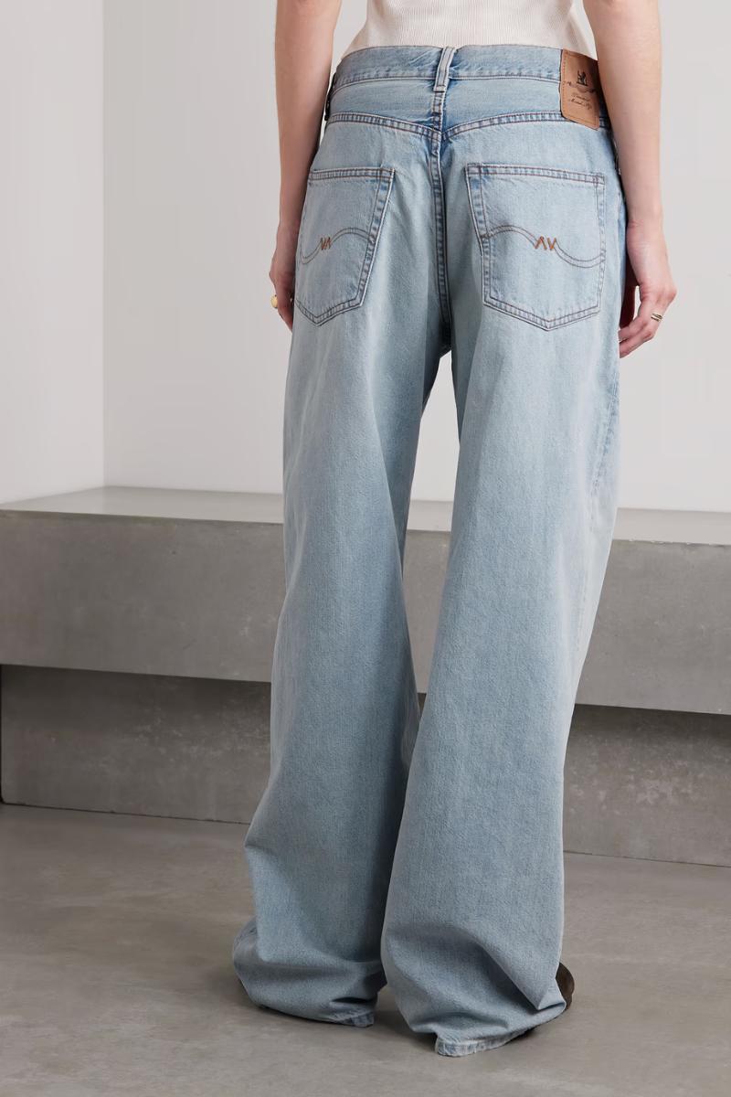DENIMIST Teri high-rise wide-leg jeans  NET-A-PORTER