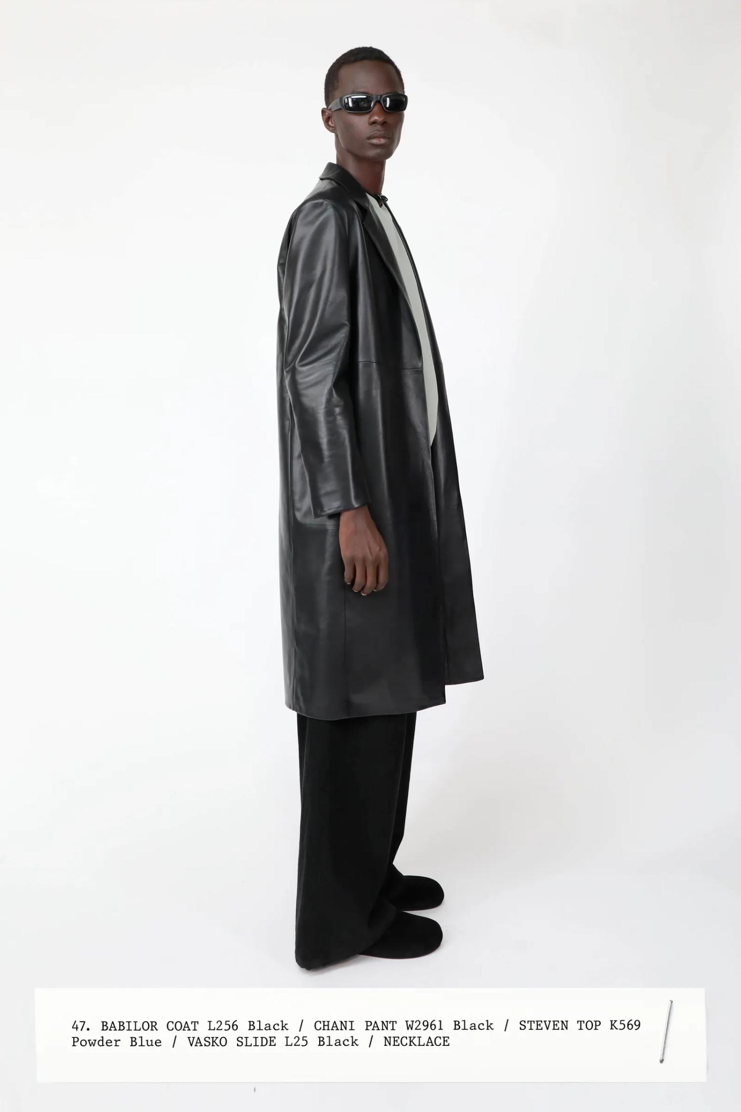 Men's Leather Minimal Fashion Campaign