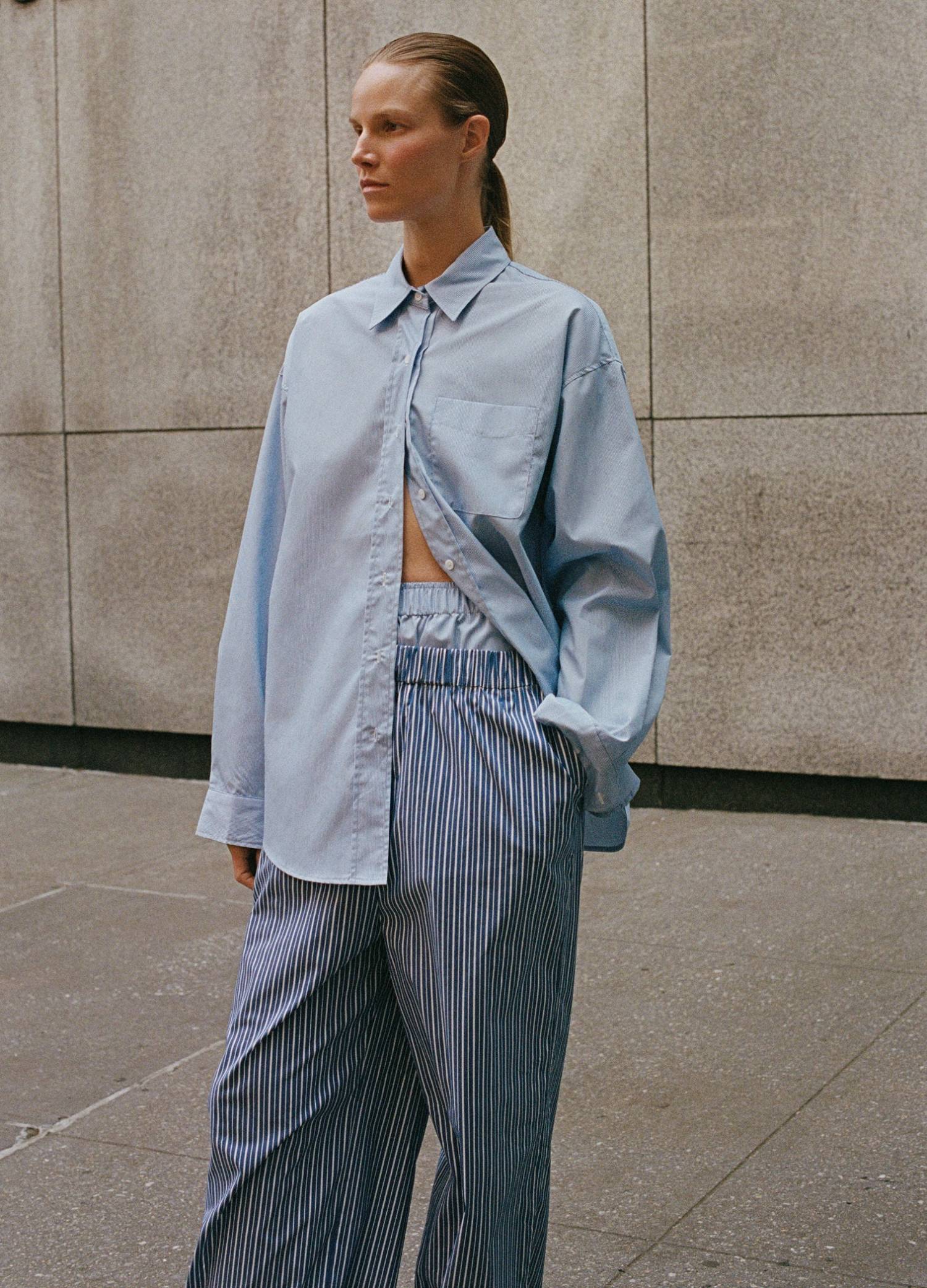 Suvi Riggs in New York by Tanya and Zhenya Posternak for The Frankie Shop Summer 2023 Ad Campaign