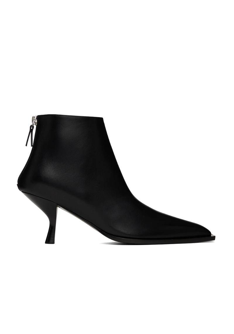 The Row Black Coco Bootie Boots  SSENSE