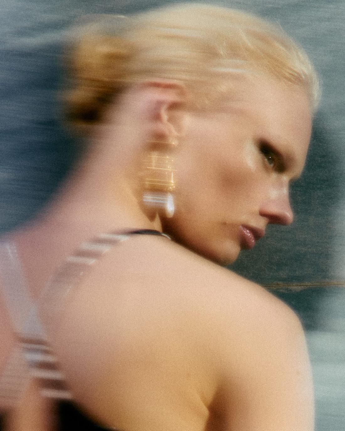 Vilma Sjoberg by Daniel Shea for COS Summer 2023 Ad Campaign