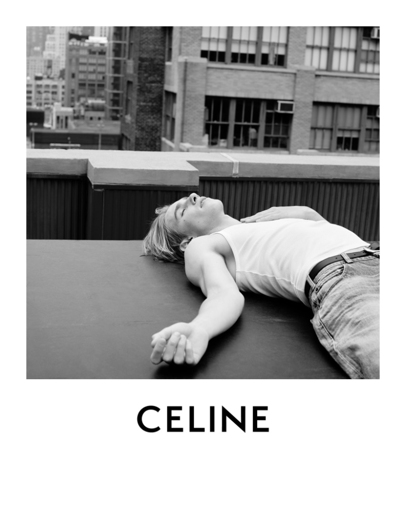 Levon Hawke in New York by Hedi Slimane for Celine Homme Portrait of an Actor Fashion Campaign