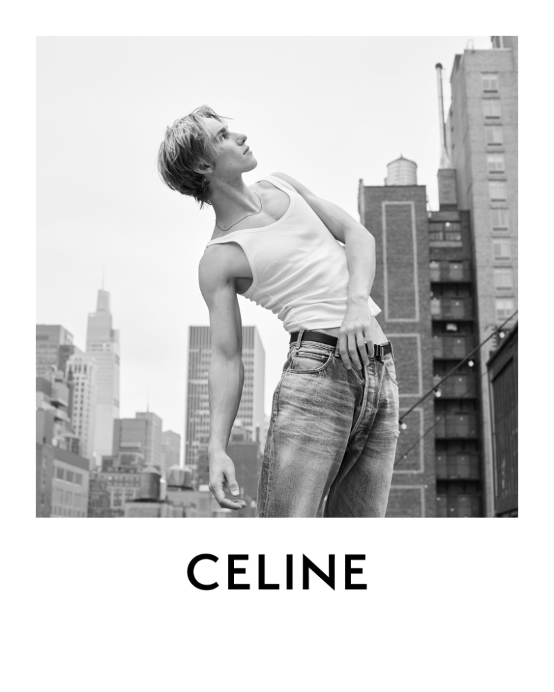 Levon Hawke in New York by Hedi Slimane for Celine Homme Portrait of an Actor Fashion Campaign