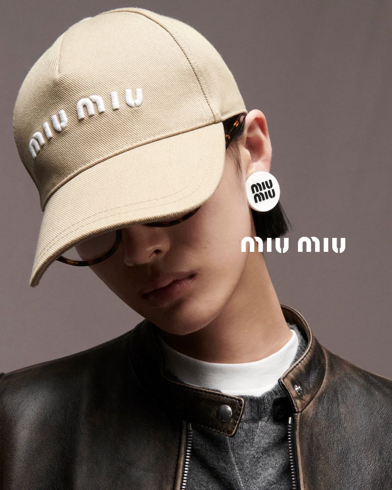 Ruiqi Jiang & Ying Ouyang by Lengua for Miu Miu Qixi 2023 Ad Campaign