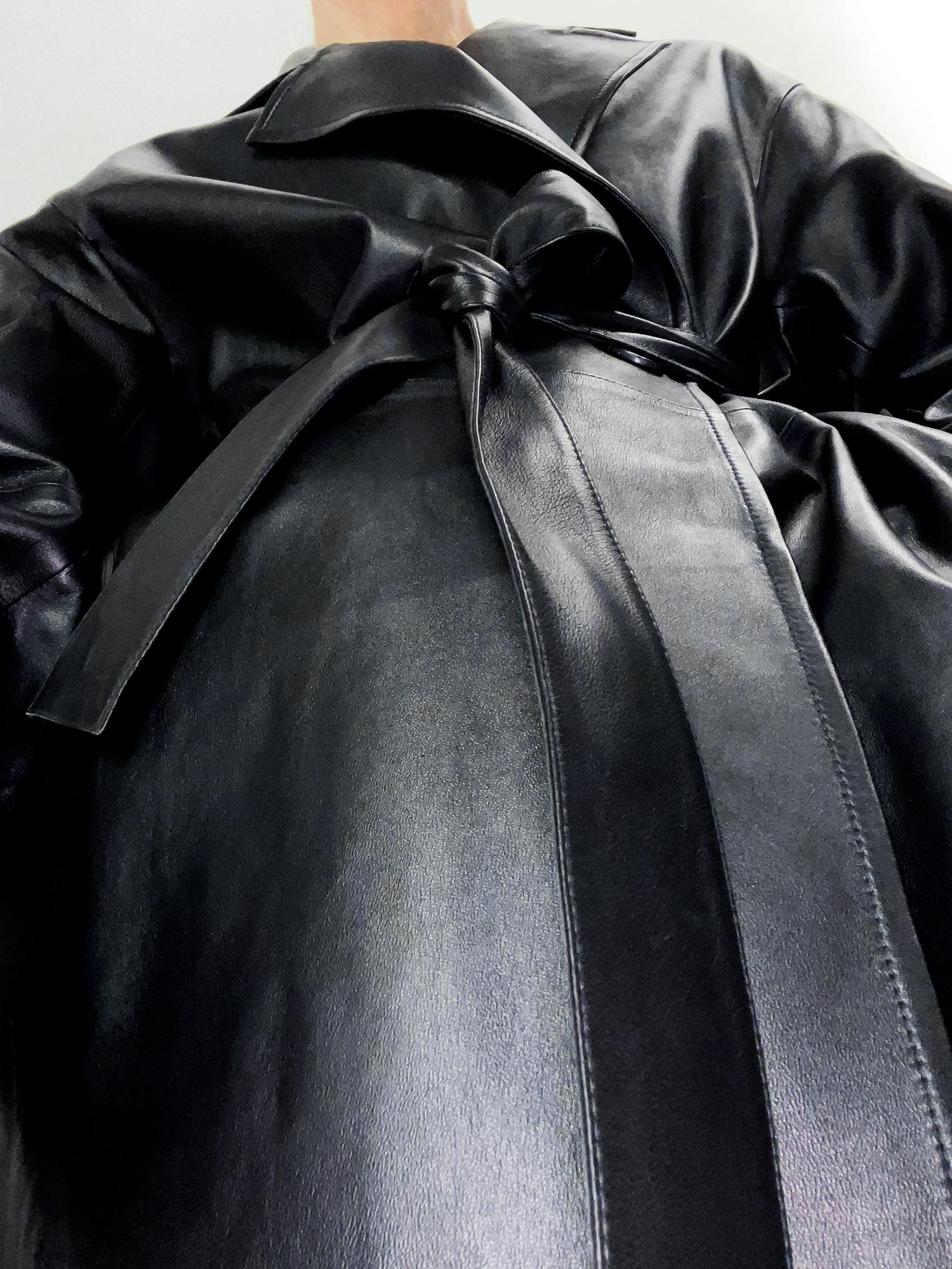 The Perfect Leather Coat