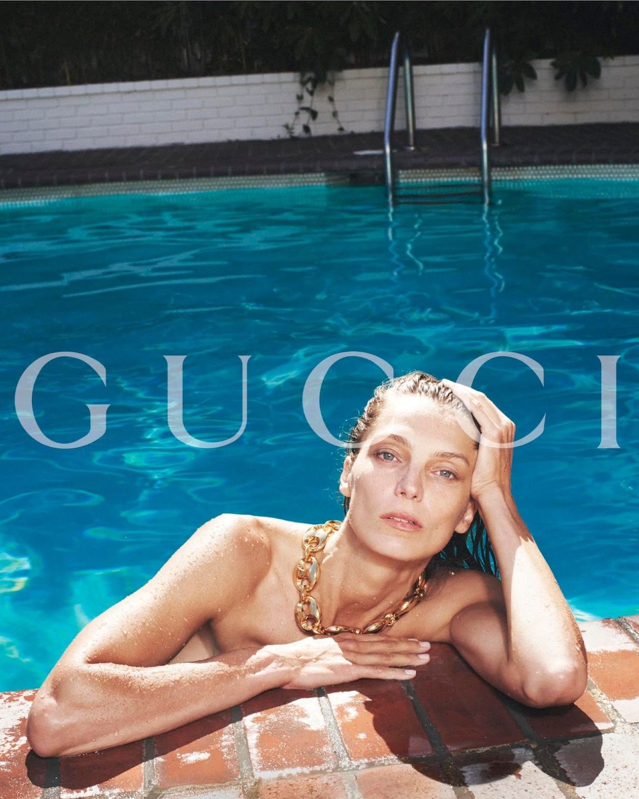 Daria Werbowy by David Sims for Gucci Fall-Winter 2023 Ad Campaign -  Fashion Campaigns - Minimal. / Visual.