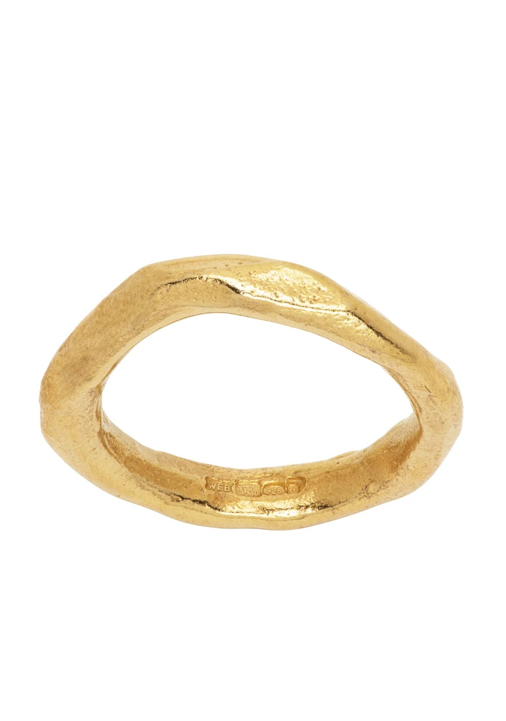 Alighieri Gold 'The Eternity Orbit' Ring  SSENSE