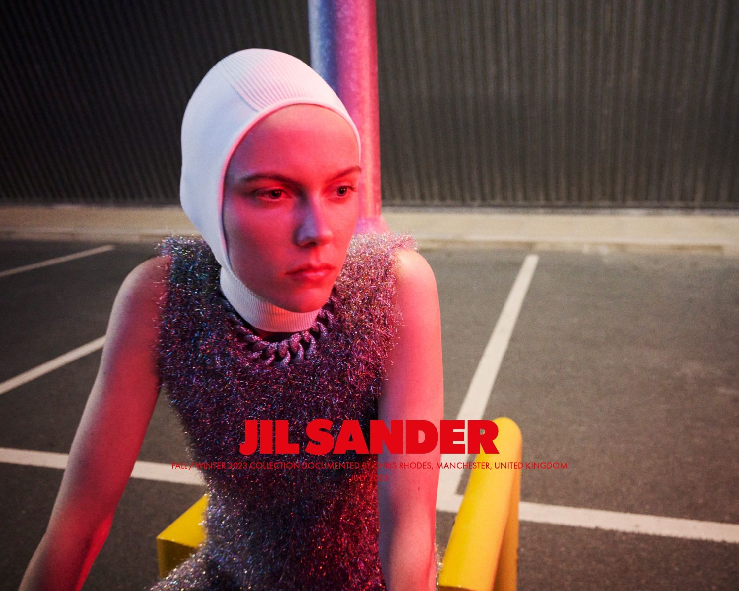 Jeff Mills, Kiki Willems, Dara Gueye by Chris Rhodes for Jil Sander Fall-Winter 2023 Ad Campaign