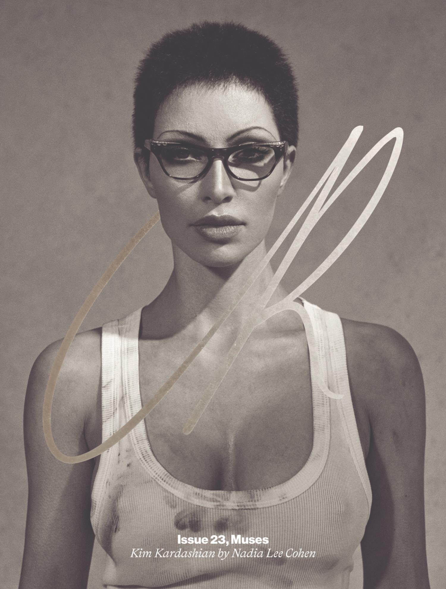 Kim Kardashian by Nadia Lee Cohen for CR Fashion Book Fall-Winter