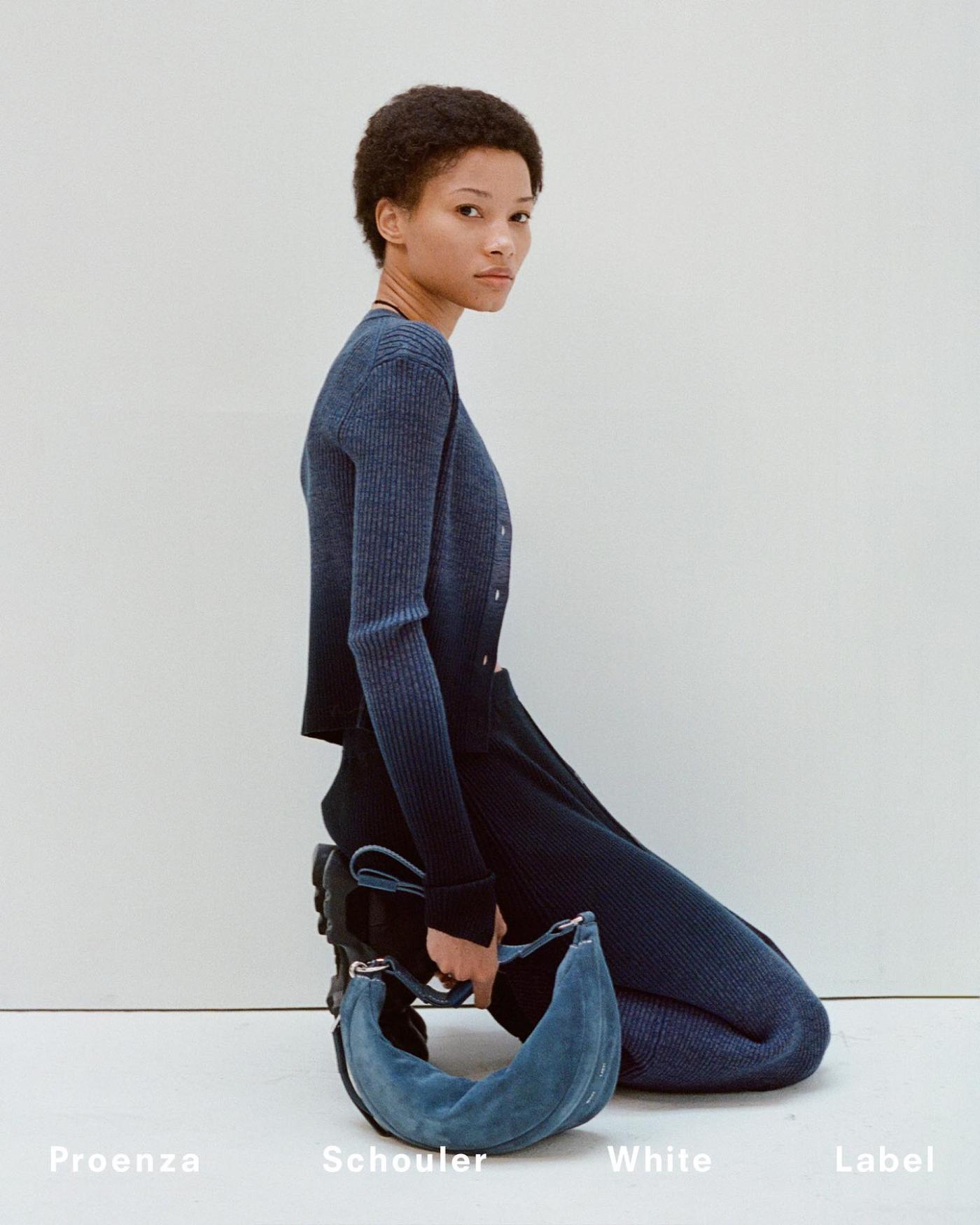 Lineisy Montero in Helmut Lang by Nagi Sakai for Vogue