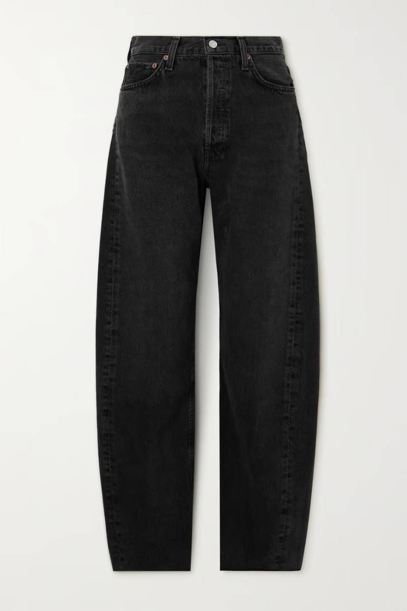 AGOLDE Luna high-rise tapered jeans  NET-A-PORTER