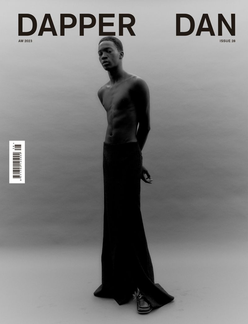 Limamu Mbaye Covers Dapper Dan Magazine Fall-Winter 2023