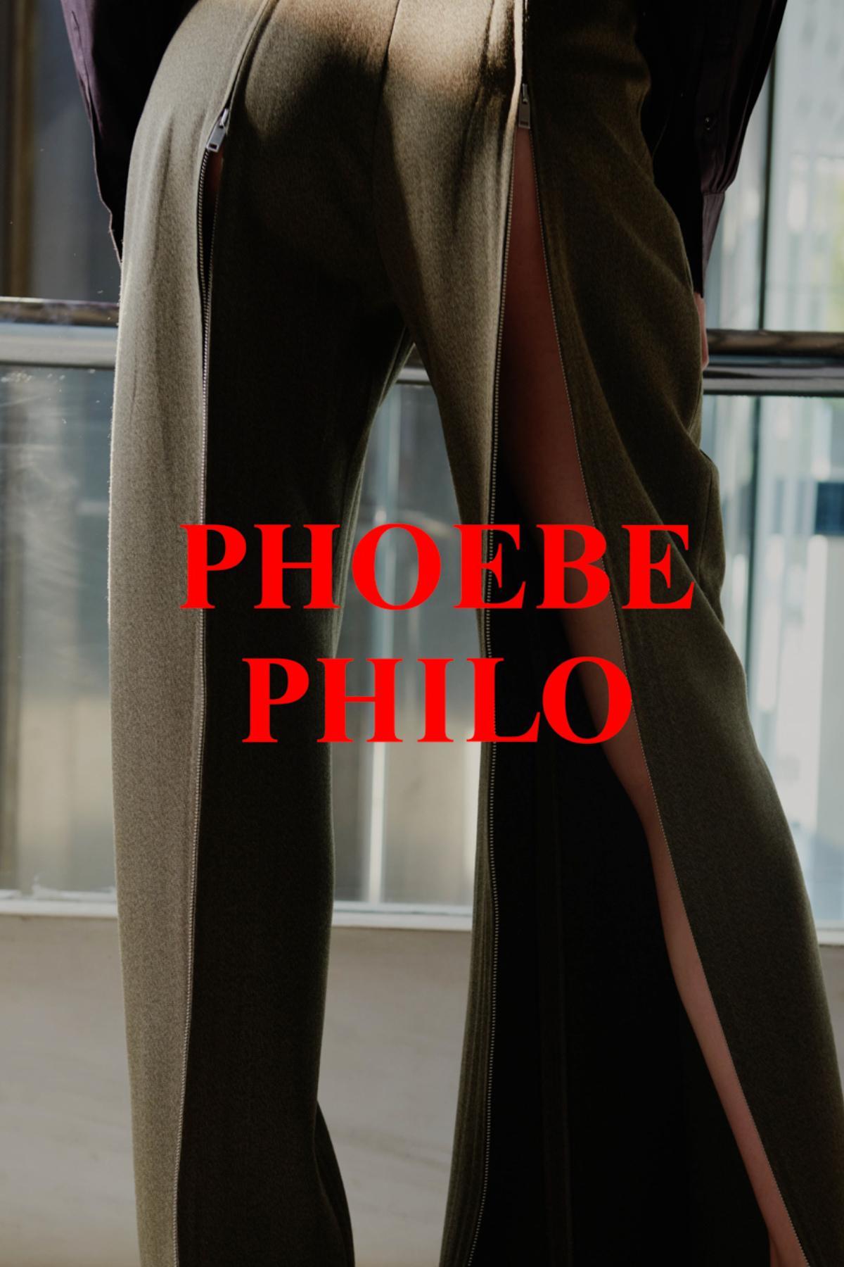 Sharon Genish by Tyrone Lebon for Phoebe Philo Fall-Winter 2023 Ad Campaign