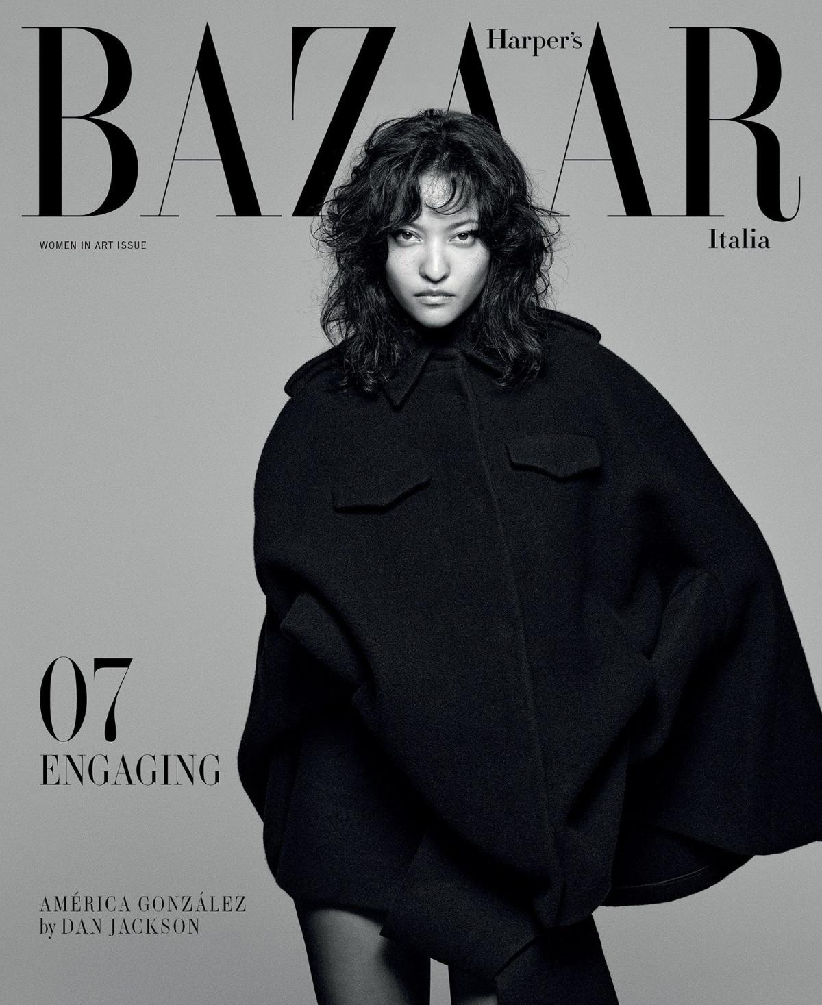 America Gonzalez Covers Harper’s Bazaar Italia November 2023