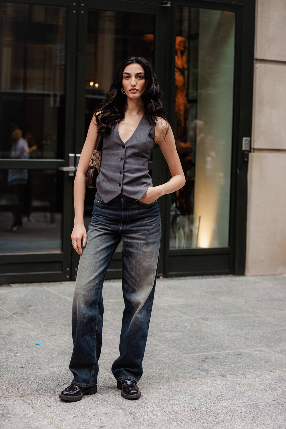 Avanti Nagrath Street Style Spring-Summer 2024 in New York