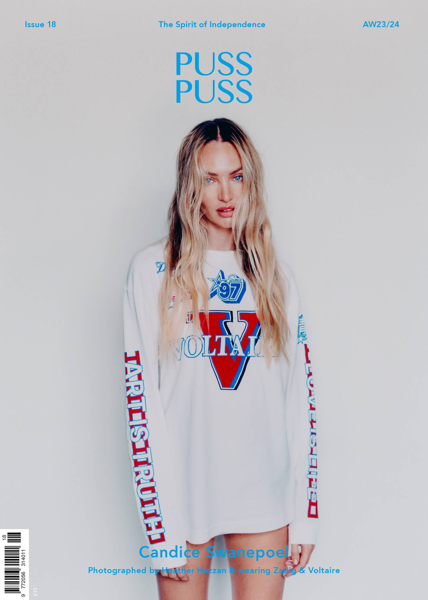 Candice Swanepoel Covers Puss Puss Magazine Fall-Winter 2023-2024 The Spirit Of Independence