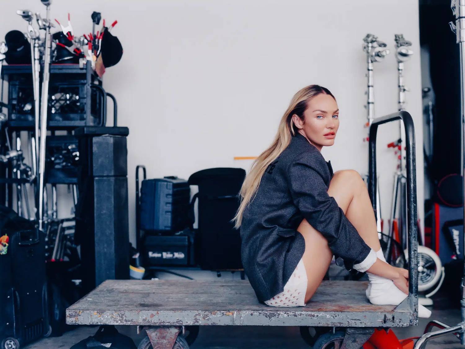 Candice Swanepoel in Zadig & Voltaire by Heather Hazzan for Puss Puss Magazine Fall-Winter 2023