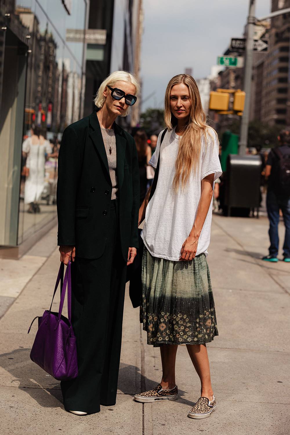 Delfine Bafort, Liisa Winkler NYFW Spring-Summer 2024 Streetwear Trends