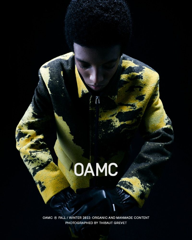 Luka Isaac & Jean-Luc Joseph by Thibaut Grevet for OAMC Fall-Winter 2022 Ad Campaign