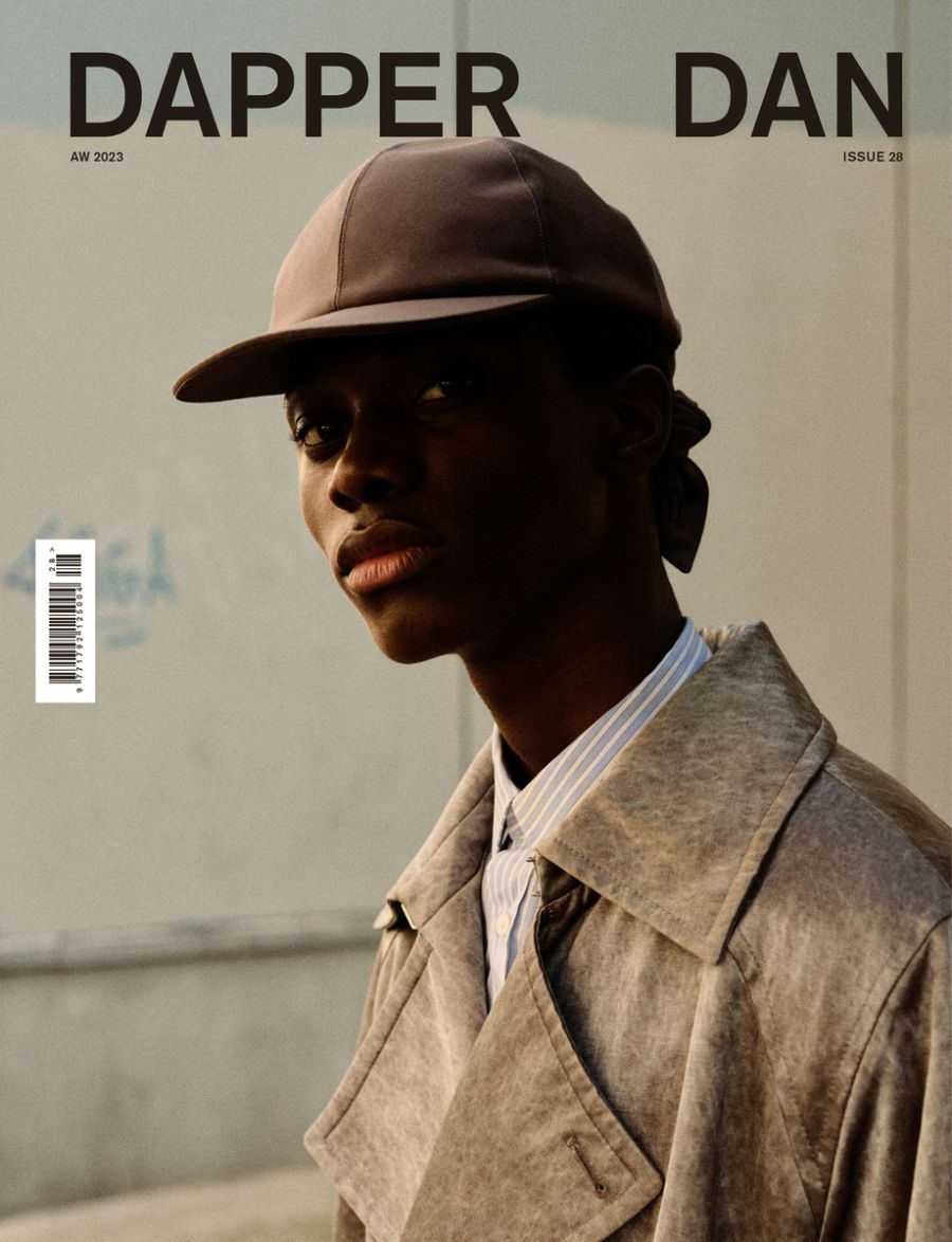 Awwal Adeoti Covers Dapper Dan Magazine Fall-Winter 2023
