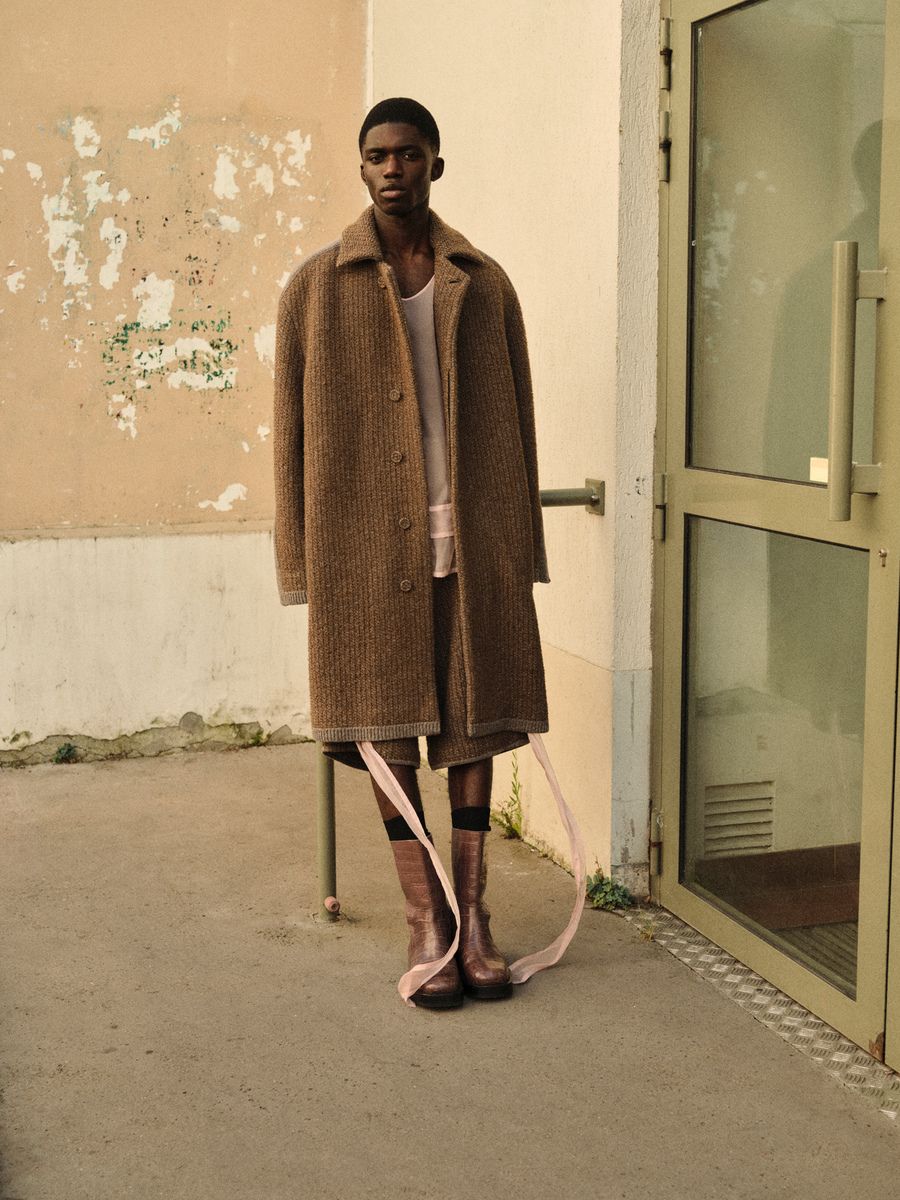Jeremiah Berko Fourdjour in Dior Men by Johan Sandberg for Dapper Dan Magazine Fall-Winter 2023