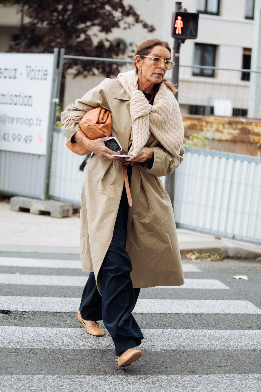 Beige Trench Coat Paris Cold-Weather Layering