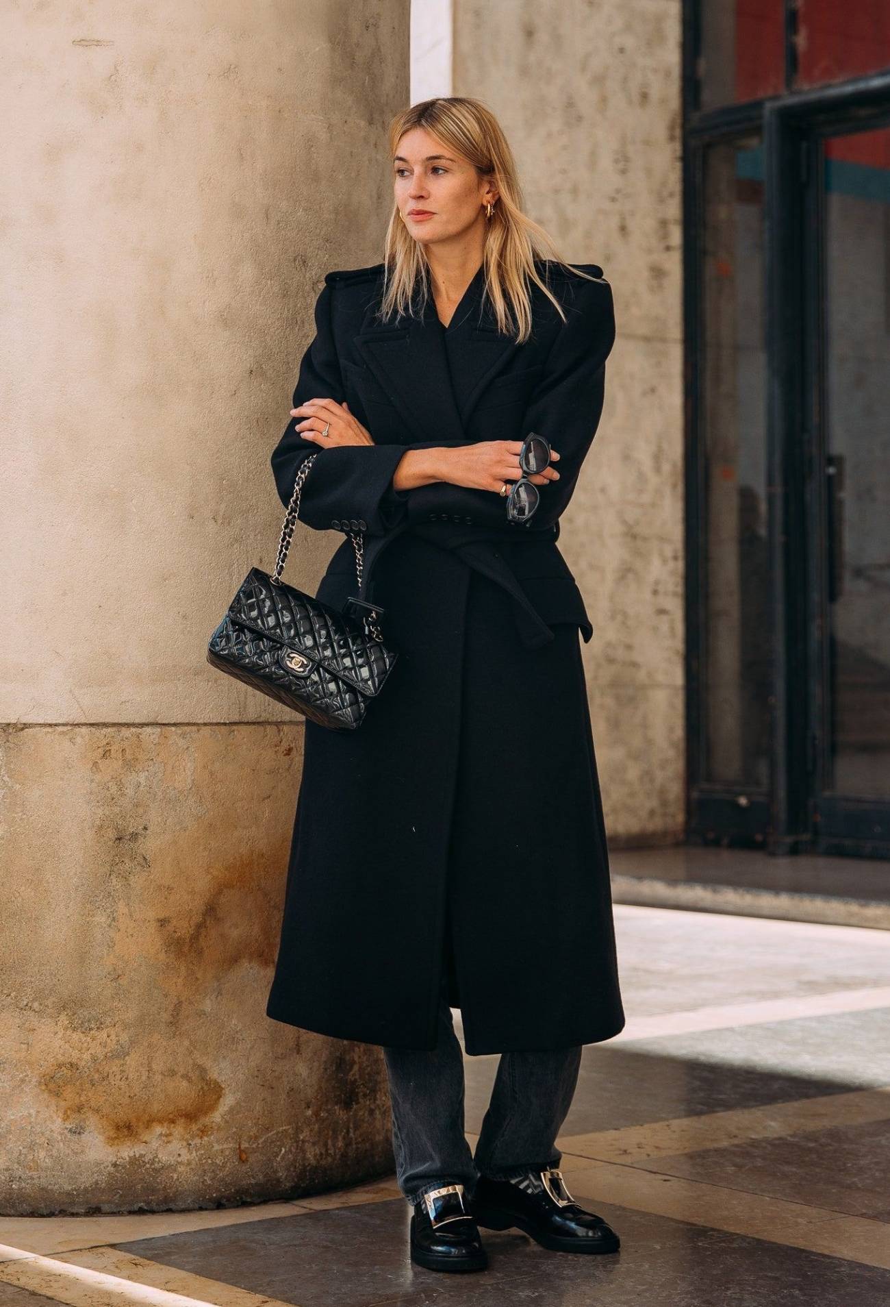 Camille Charriere Paris Cold-Weather Layering Coats, Blazers, Sweaters