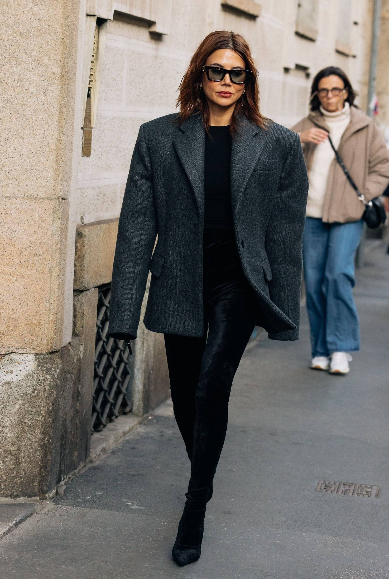 Christine Centenera Milan Cold-Weather Layering Coats, Blazers, Sweaters