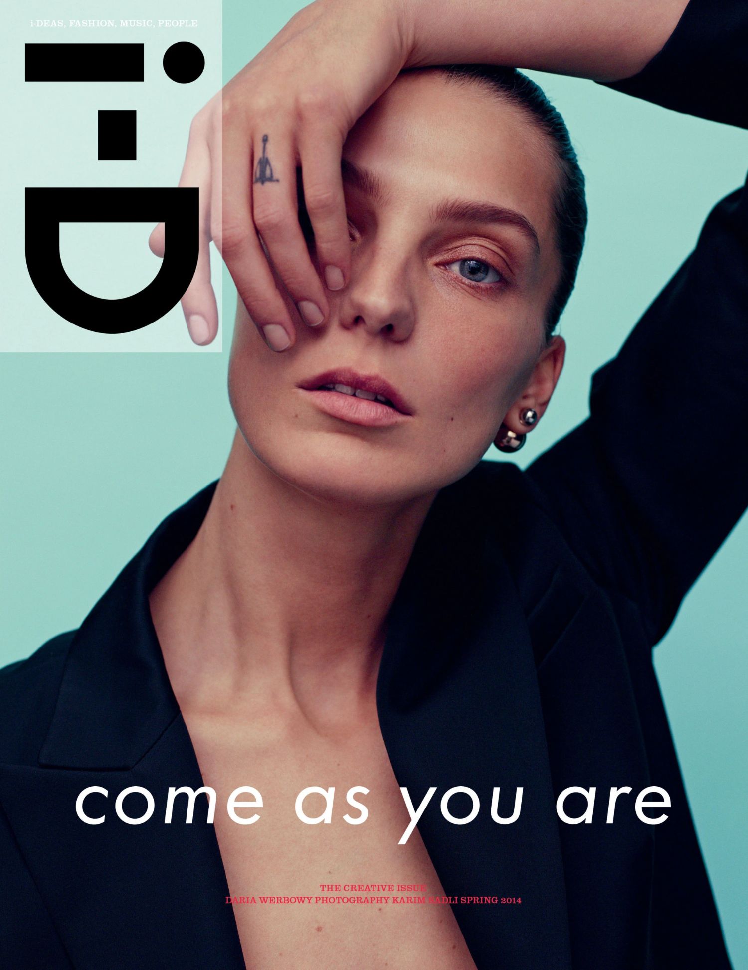 Daria Werbowy Covers i-D Magazine Spring 2014