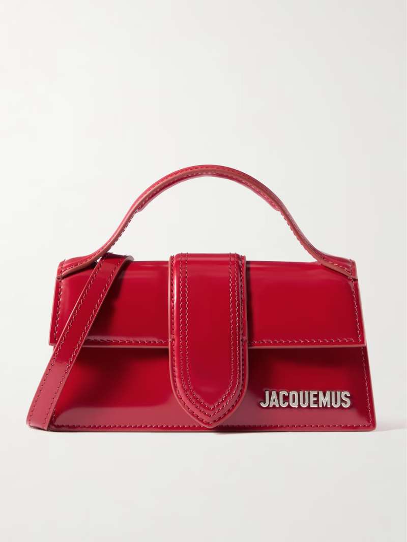 JACQUEMUS Red Le Bambino mini leather tote  NET-A-PORTER