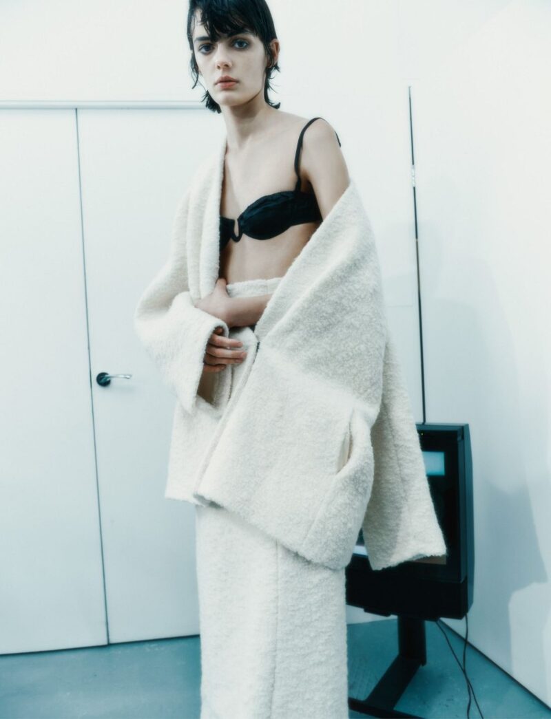 Sihana Shalaj by Umit Savaci for Vogue Ukraine January 2024