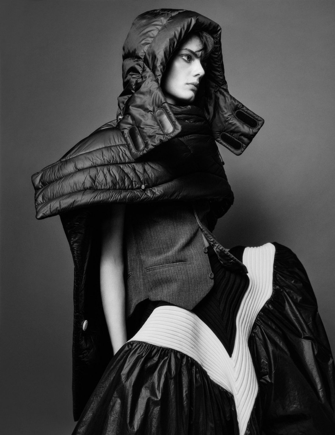 Sihana Shalaj by Umit Savaci for Vogue Ukraine January 2024 - Fashion ...