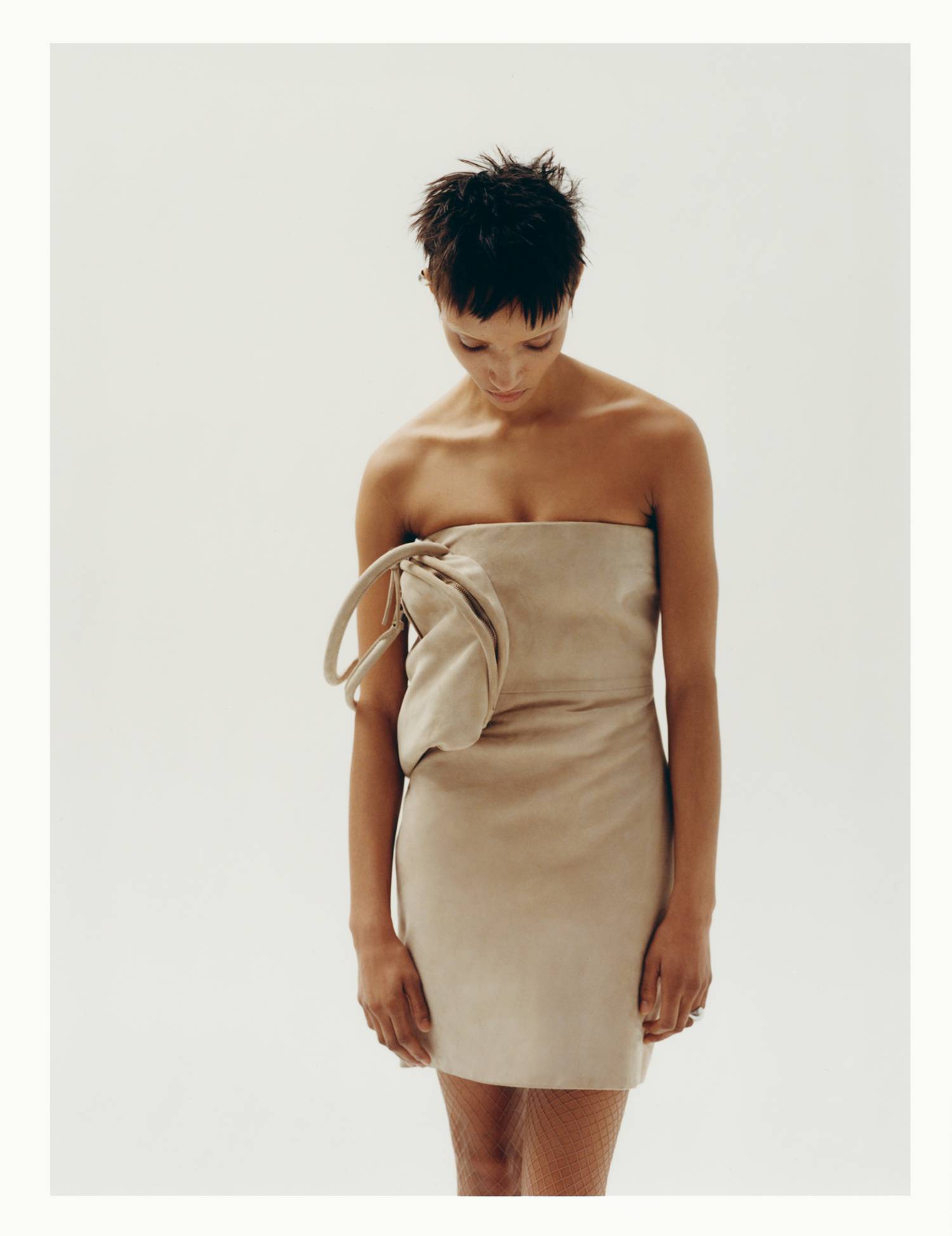 Georgia Palmer in Acne Studios Dress by Kulesza & Pik for Vogue Czechoslovakia March 2024