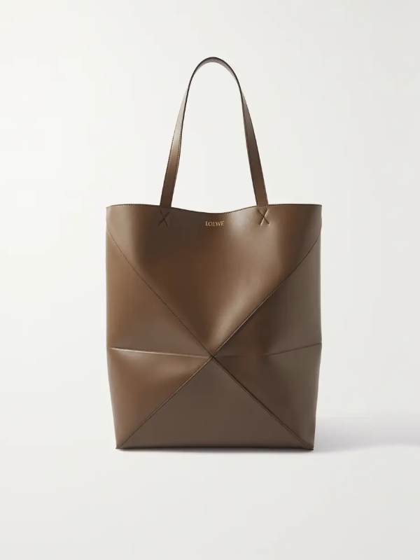 LOEWE Puzzle Fold convertible large leather tote  NET-A-PORTER