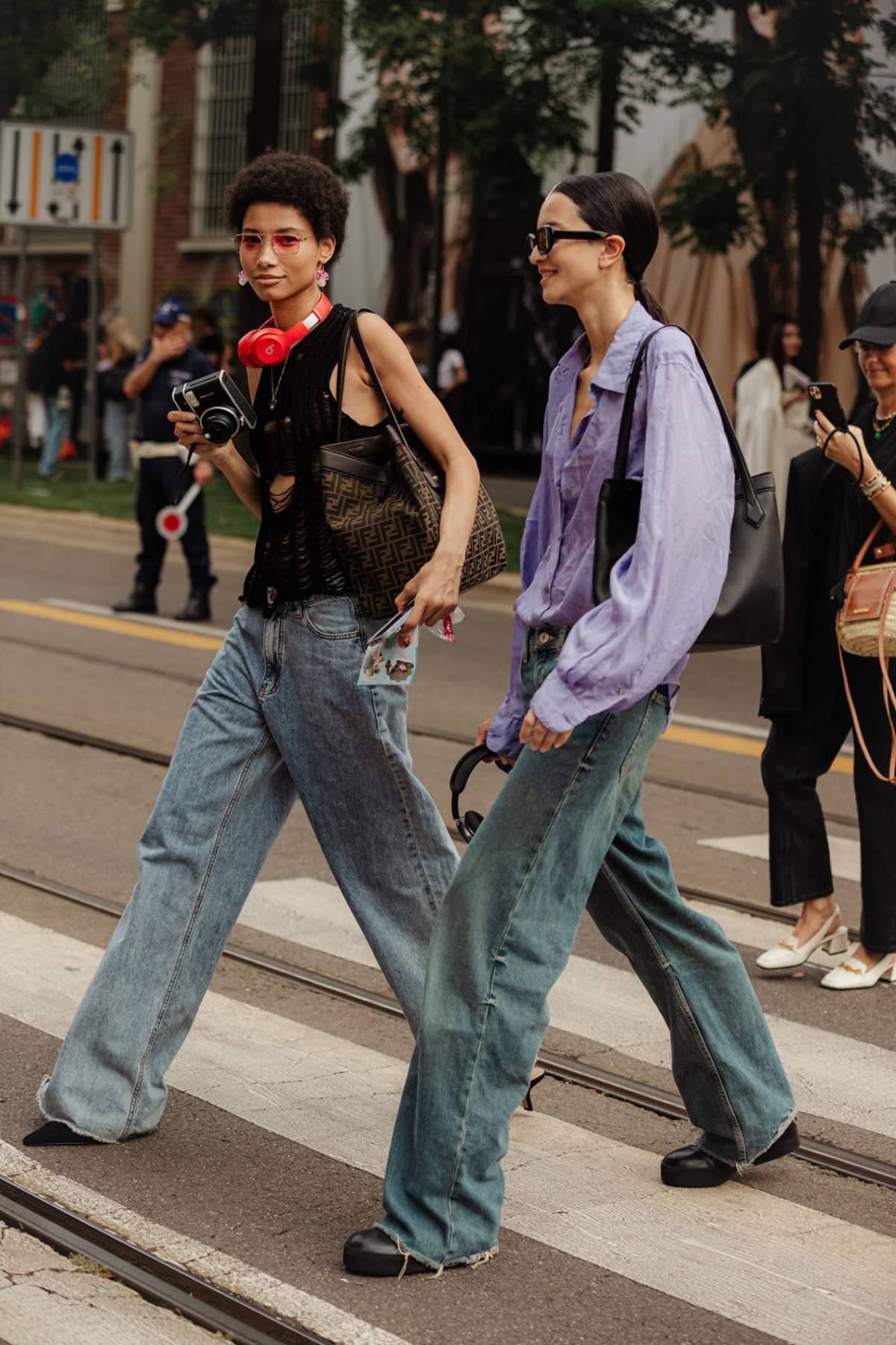 Lineisy Montero, America Gonzalez MFW Spring-Summer 2024 Streetwear Trends