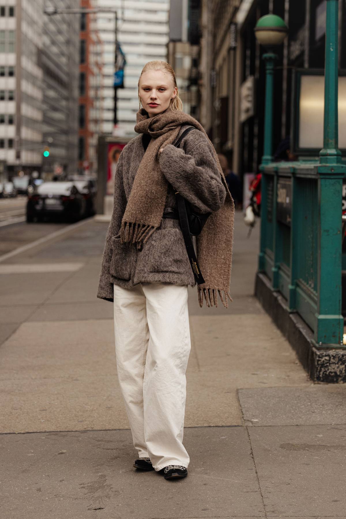 Vilma Sjoberg by Melodie Jeng - Streetwear Trends at NYFW Fall-Winter 2024