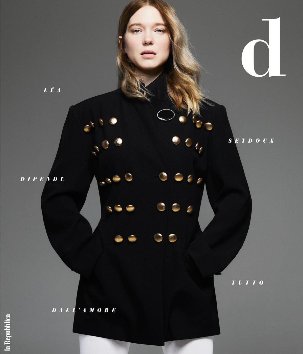 Lea Seydoux Covers D Repubblica Magazine March 2024