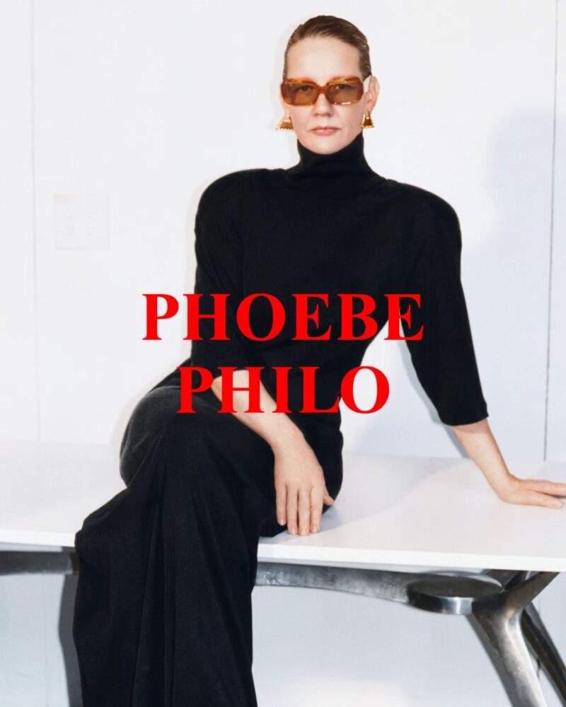 Sandra Hüller by Tyrone Lebon for Phoebe Philo Spring-Summer 2024 Ad Campaign