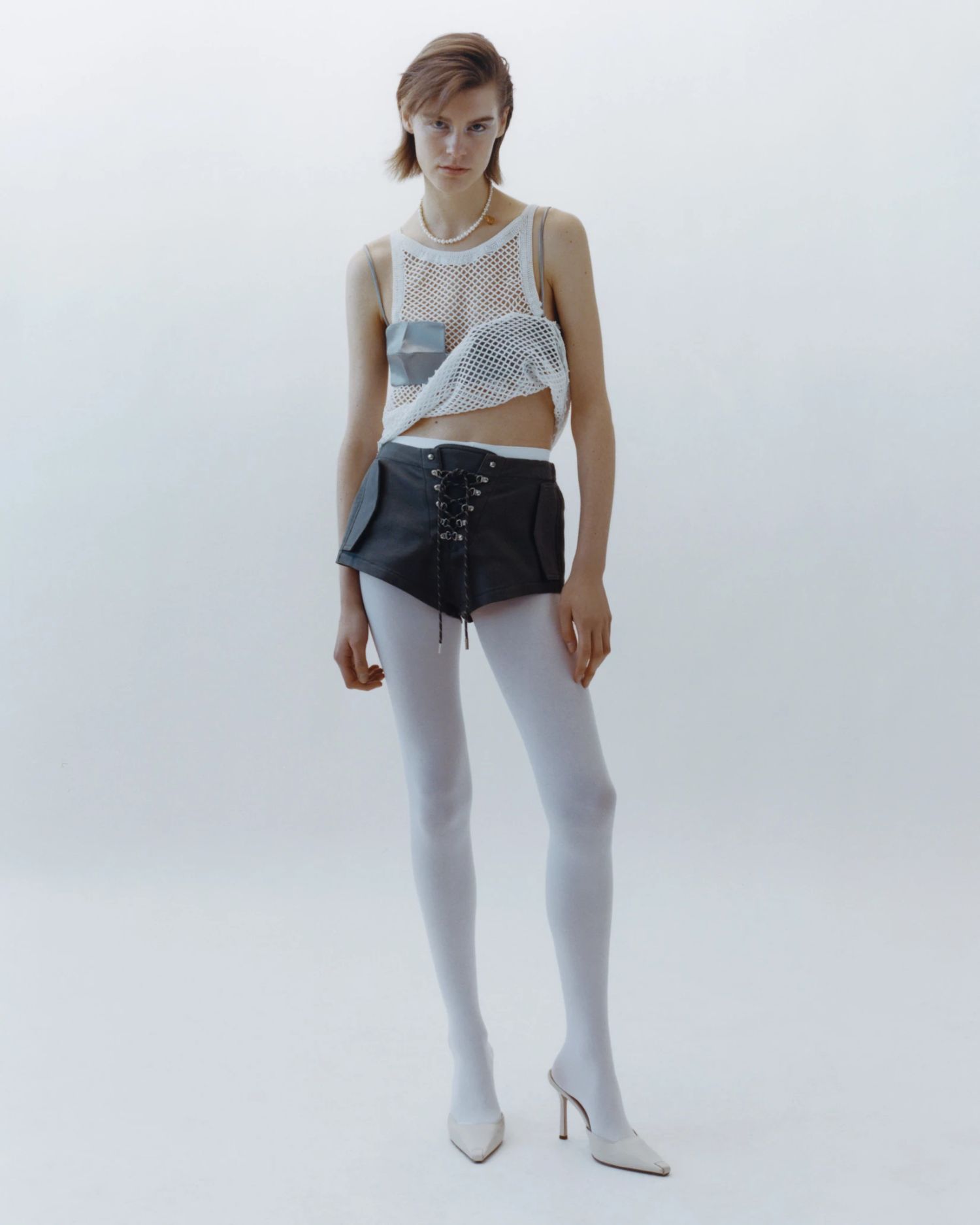 Merel Roggeveen in Bevza by Jens Ingvarsson for Vogue Ukraine April 2024