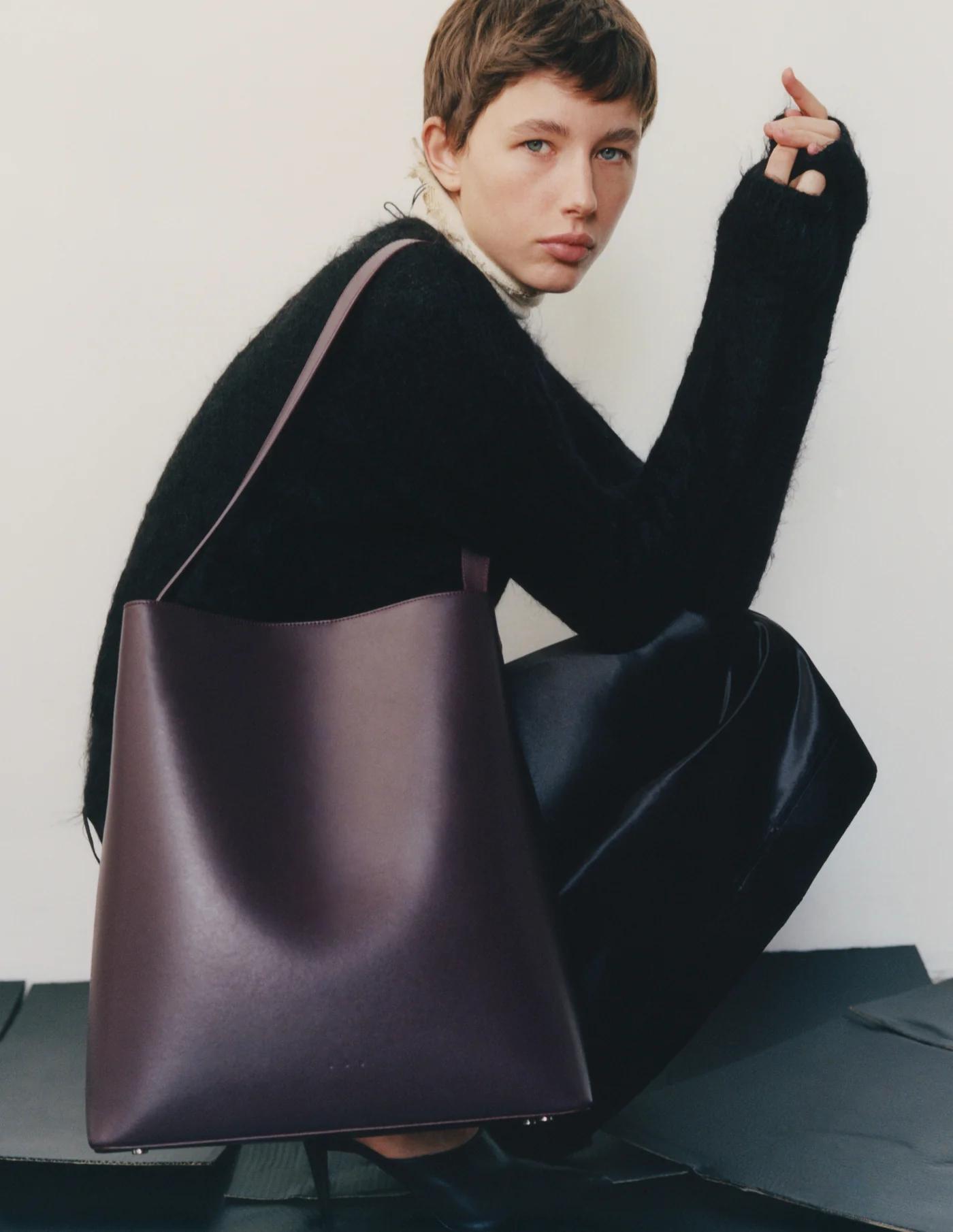 Nora Svenson by Esther Theaker for Aesther Ekme Fall-Winter 2023 Ad Campaign