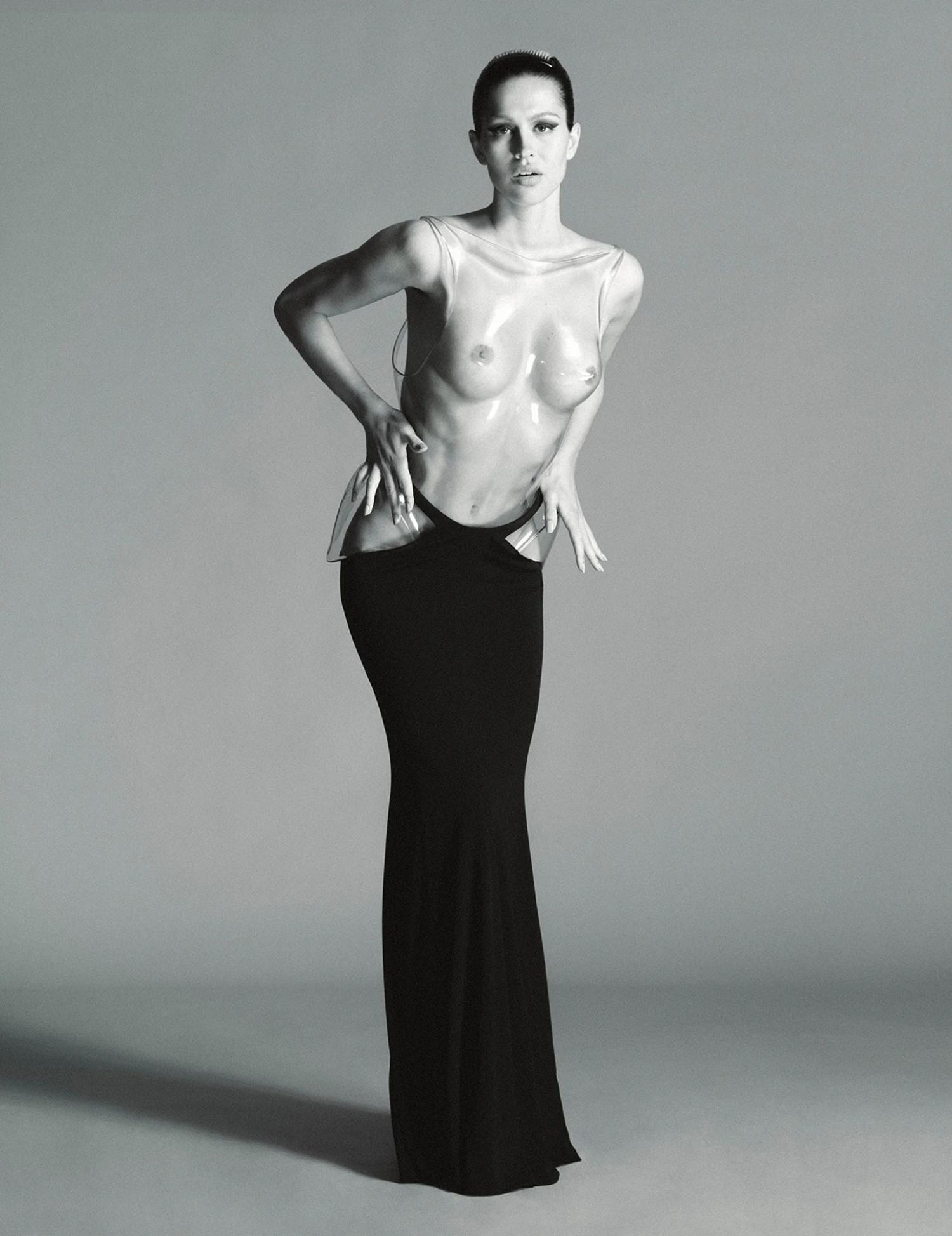 Mugler Minimalist Fashion Editorials