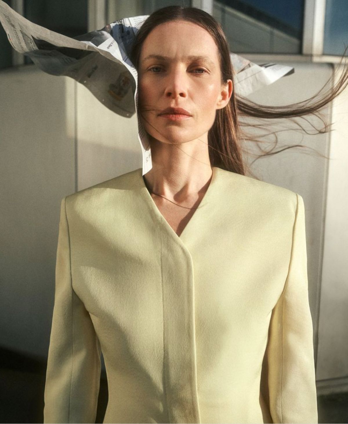 Angelika Wierzbicka in Jacquemus by Alex Waltl & Tomislav Blaic for Vogue Czechoslovakia April 2024