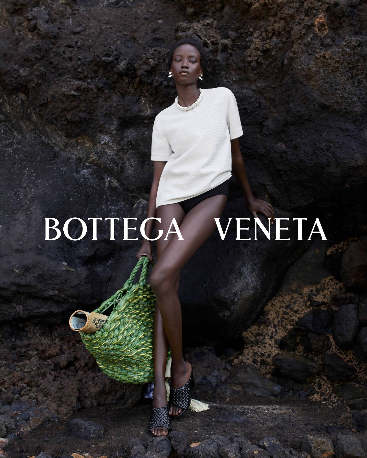 Anok Yai by Louise & Maria Thornfeldt for Bottega Veneta Summer Solstice 2024 Ad Campaign