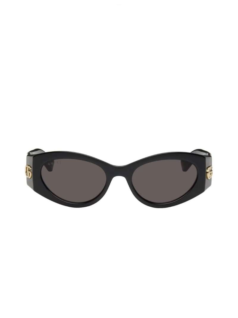 Black Cat-Eye Sunglasses  SSENSE