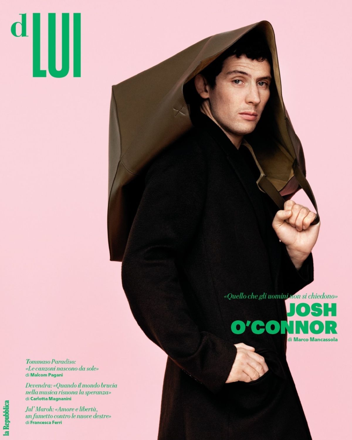 Josh O'Connor Covers D Lui Magazine November 2023